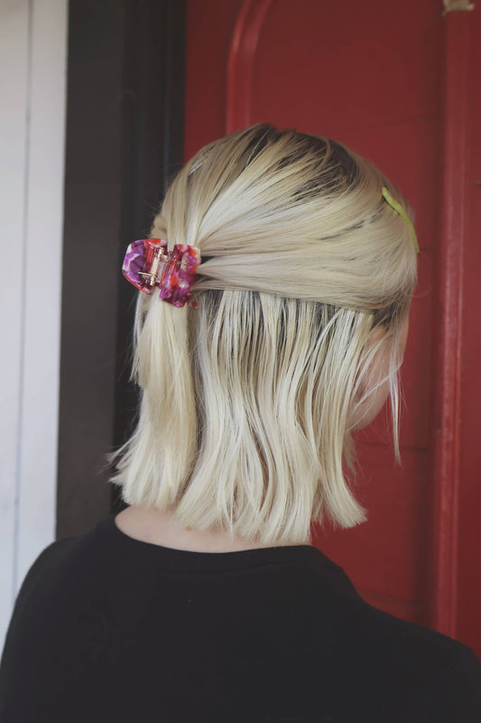 Pink Confetti Mini Claw