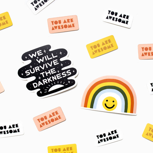 Survive the Darkness Sticker