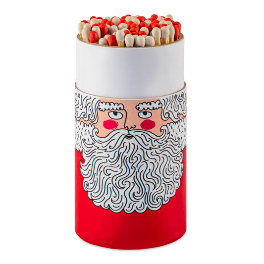 Santa Round Matchbox for Christmas 🎄