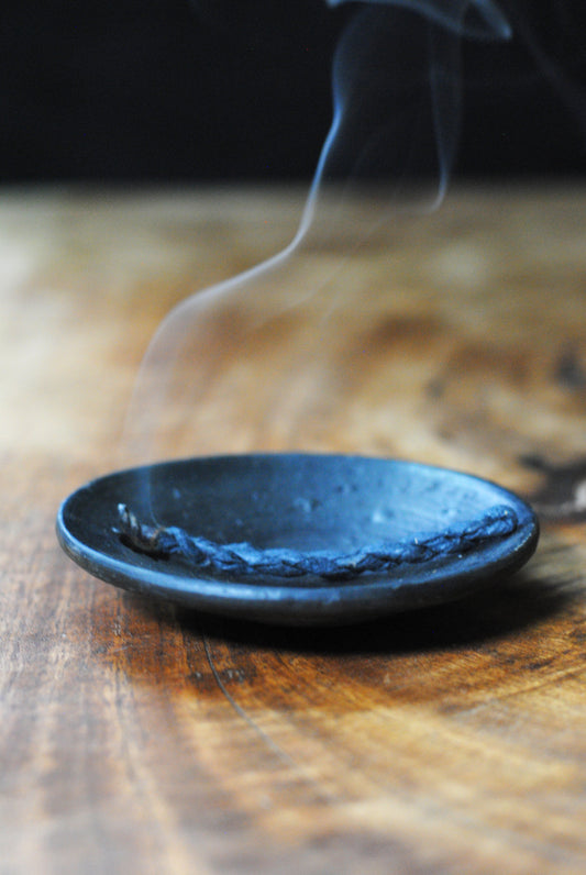 Stupa Clay Burner for incense, palo santo, sage, etc.