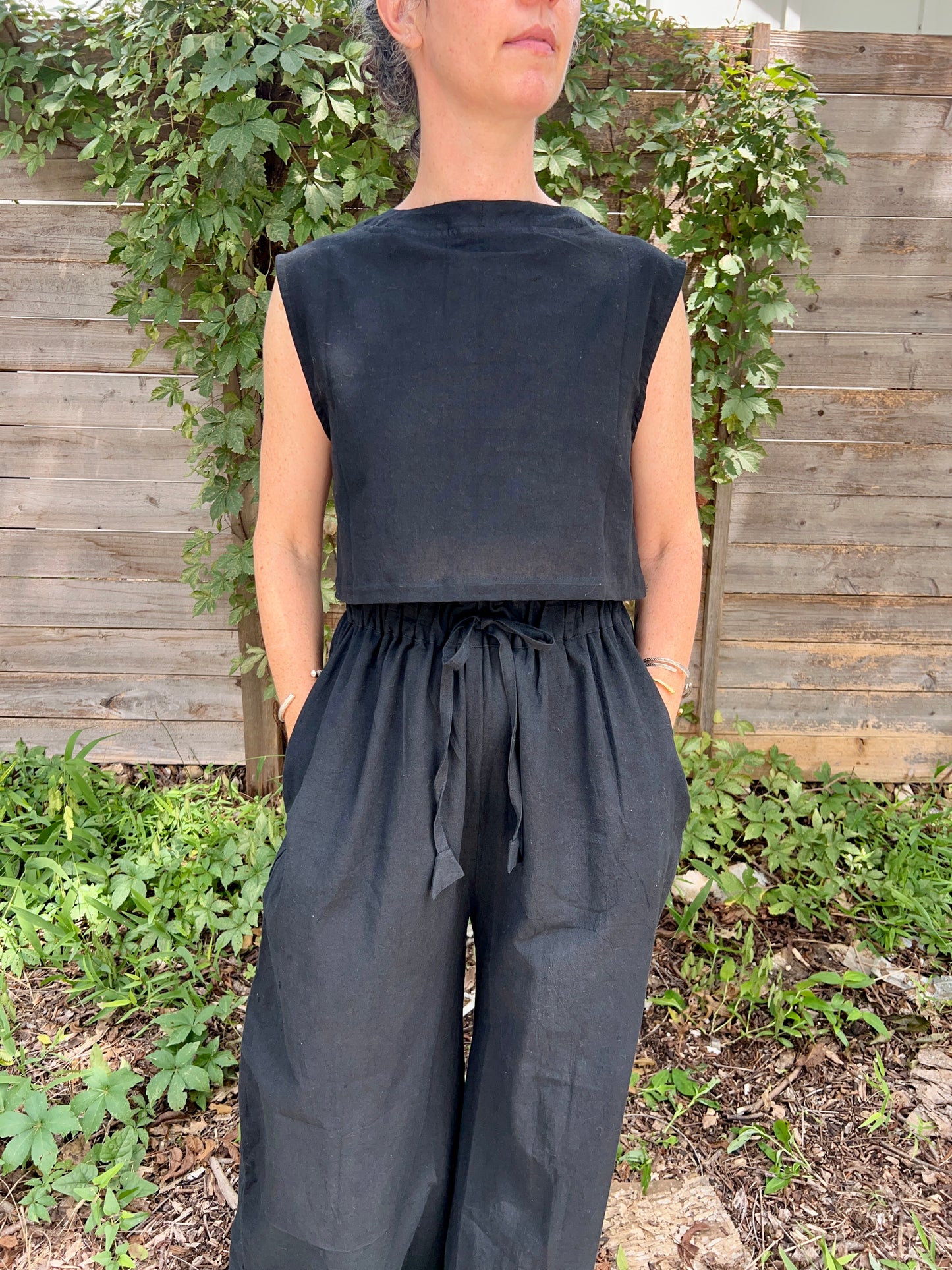 Rabina Trousers, clay pink *botanical dye