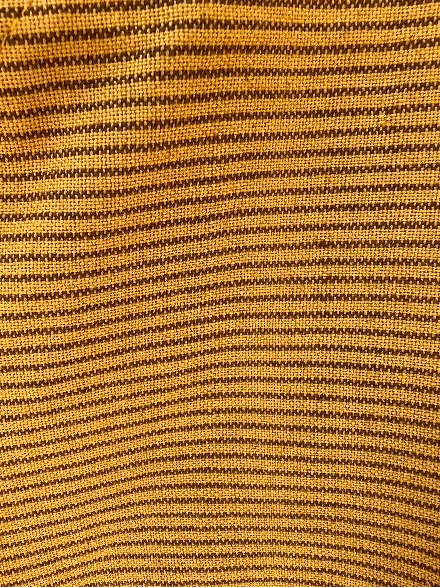 Aarti Reversible Top/Vest, mustard yellow pin stripes