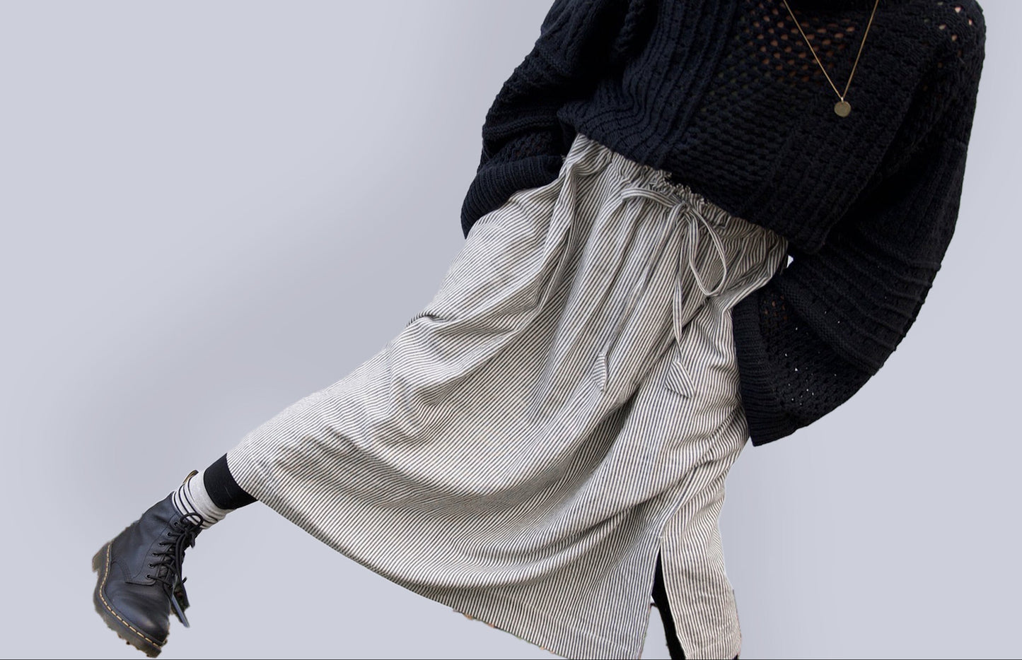 Padmasana Skirt/Dress, black