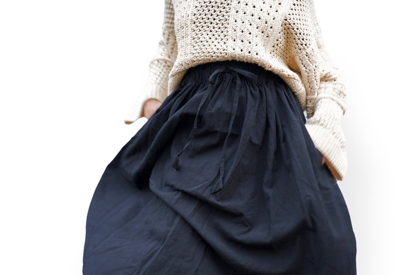 Padmasana Skirt/Dress, black