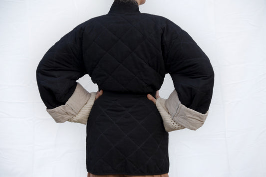 Nabina Quilted Jacket, black