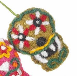 Sugar Skull Ornament - Small World Goods