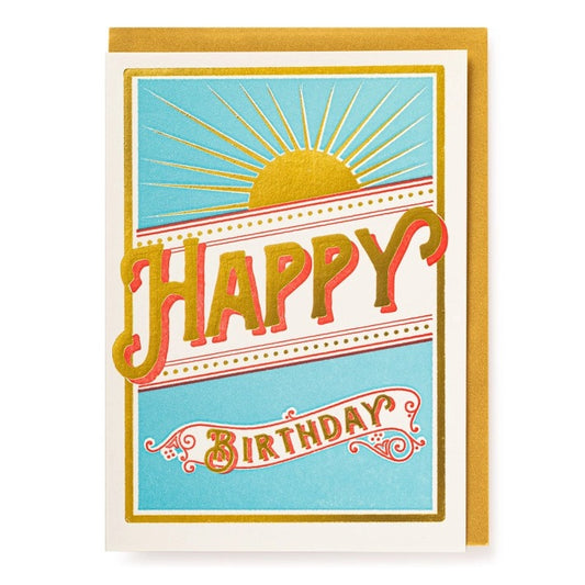 Sunshine Happy Birthday Card