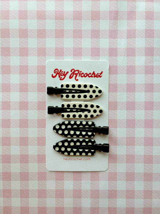 Polka Dot Setting Clips