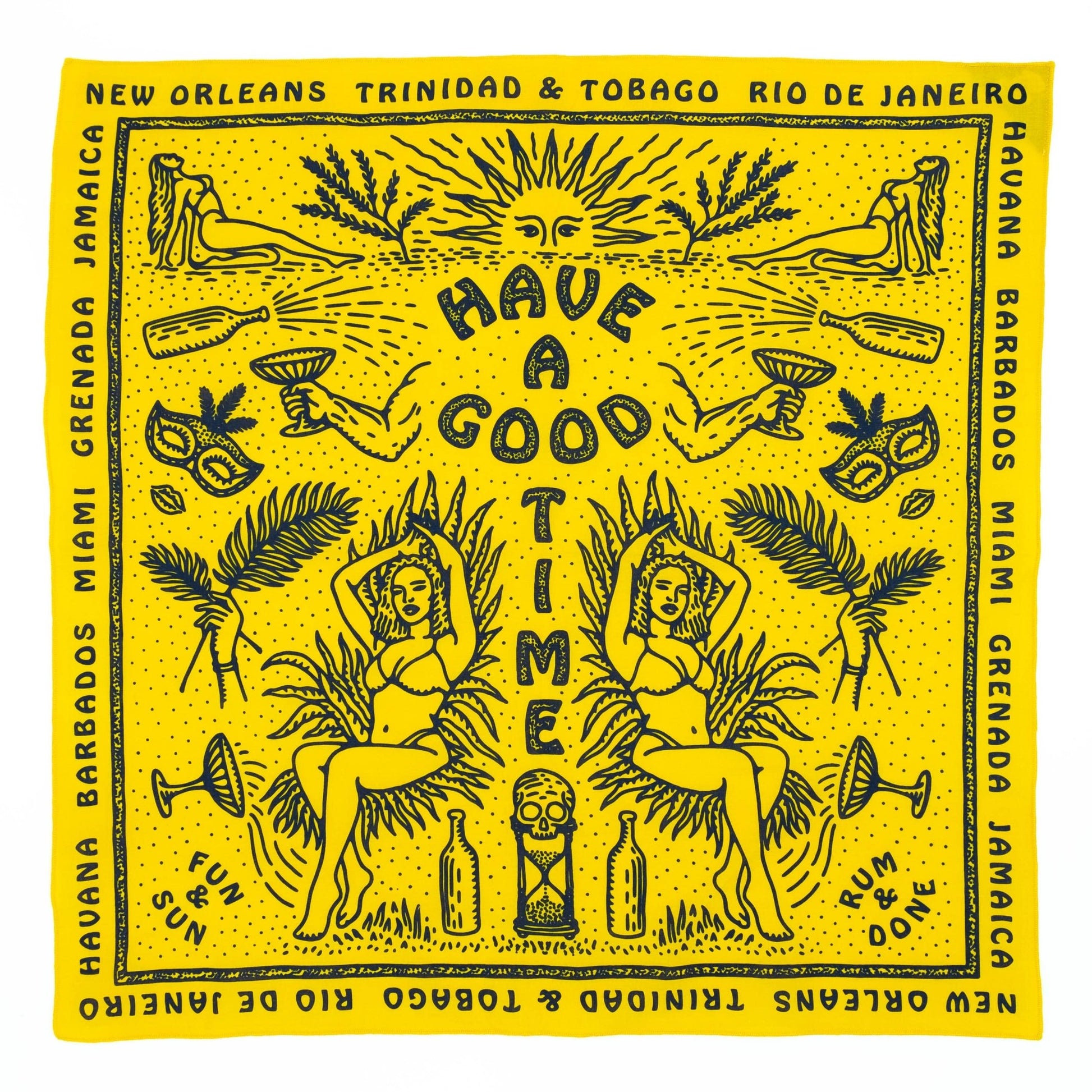 "Good Time" Bandana - Small World Goods