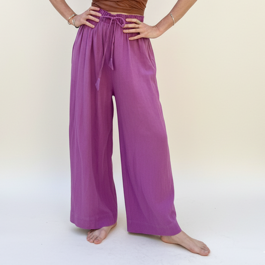 Rabina Trousers, gentle purple