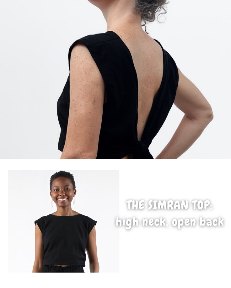 Simran Reversible Wrap Top, cream